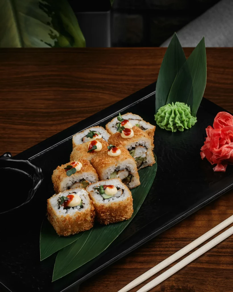 Spicy Hot roll shrimp  