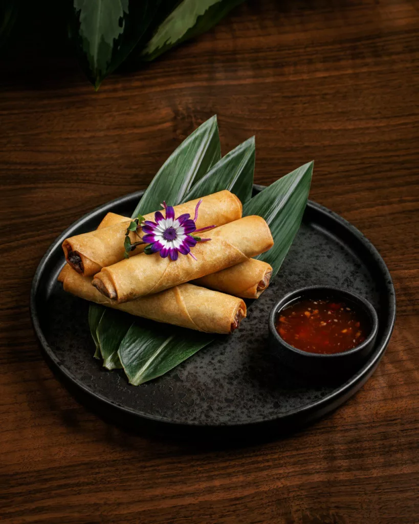 Spring rolls ət ilə  