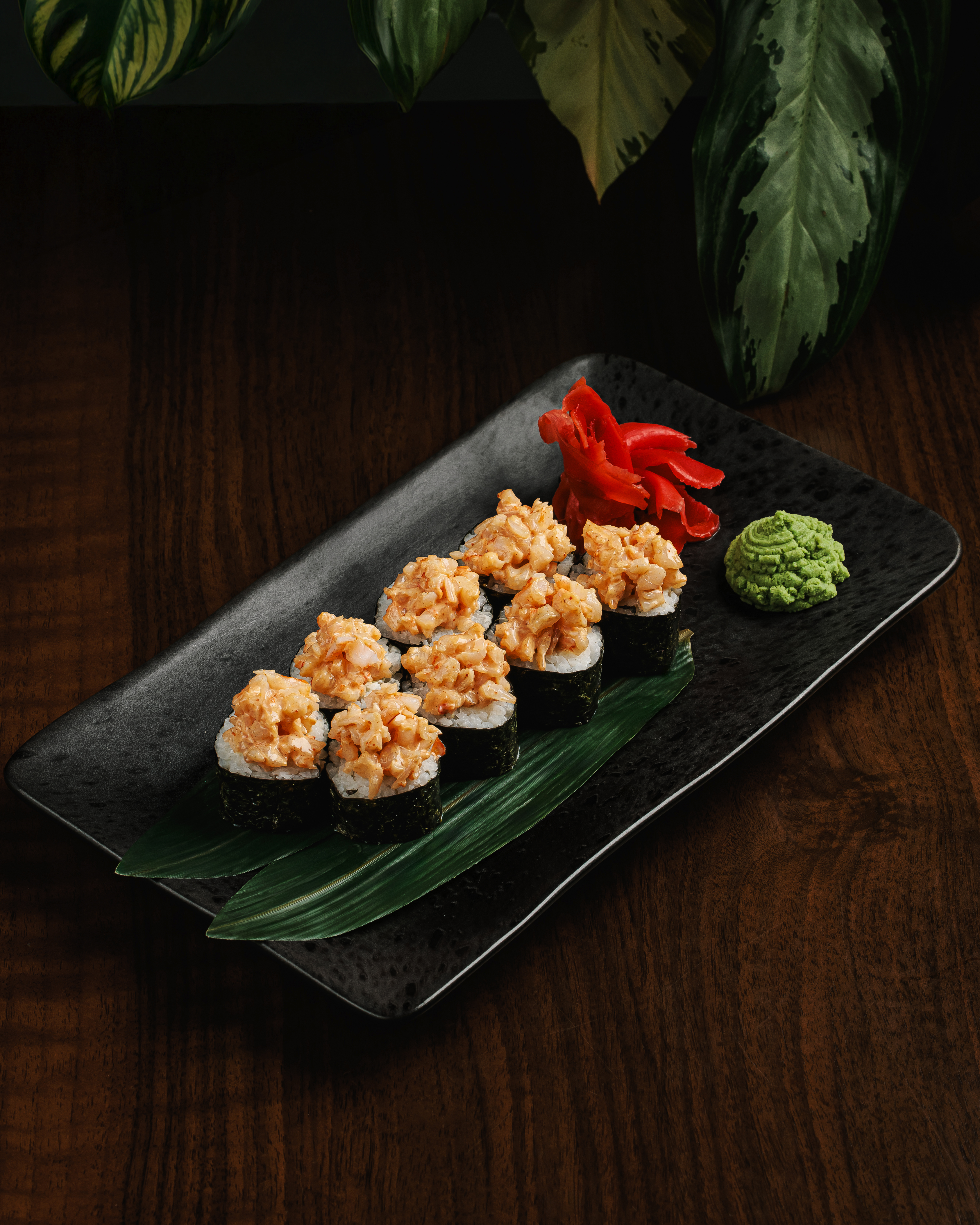 Spicy shrimp maki